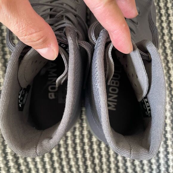 NOBULL grey hi top sneaker men’s shoe size 8.5/women’s 10 - Picture 11 of 12